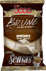 Sensas 3000 Bremes brune (braun mit Caramelduft) 1kg