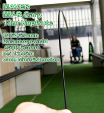 Maver Kopfrute MV-R Carp 13m, 1072 Gramm