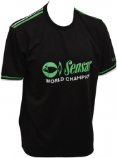 SENSAS T-SHIRT ICONIC BLACK, Gr. S-4XL, NEUHEIT für 2024