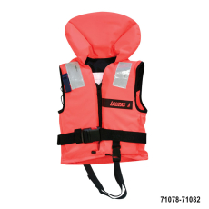 LALIZAS Rettungsweste Kind, Auftrieb 100N, ISO, 30-40kg, Brustumfang 70-80cm