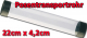 Transportrohr für Posen 22cm x 4.2cm (Posenrohr)