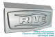 Rive Grey backplate + pressure attachement for RX Station 708961