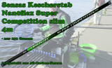 Sensas Kescherstab Nanoflex Super Competition slim 4m, 230Gramm, Modell 2022